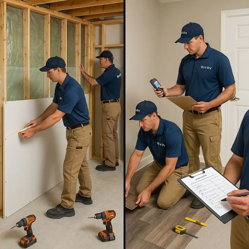 Repairs and Reconstruction process in San Joaquin, CA